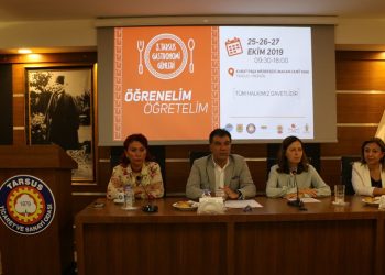3. Tarsus Gastronomi Günleri Bilgilendirme Basın Toplantısı Odamızda yapıldı.