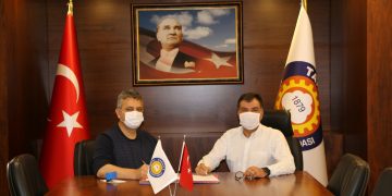 Tarsus Ticaret ve Sanayi Odası ile İmece Tekstil arasında Oda üyelerine yönelik indirimli maske satış protokolü imzalandı.