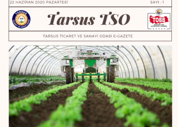 Tarsus TSO E- Gazete 1. Sayı