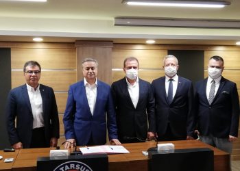 Tarsus Organize Sanayi Bölgesi ile Mersin Tarsus Organize Sanayi Bölgesi arasında ‘Kardeş OSB’ protokolü imzalandı.