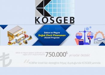 KOSGEB’den Soğuk Zincir Finansal Kiralama Destek Programı