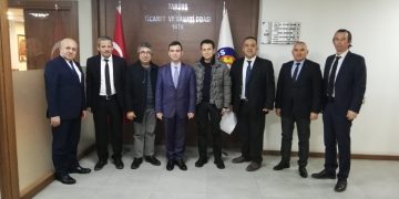 KOSGEB Teknoloji, Yenilik ve Yerlileştirme Dairesi Başkanı Dr. Mehmet Görkem Gürbüz ziyareti