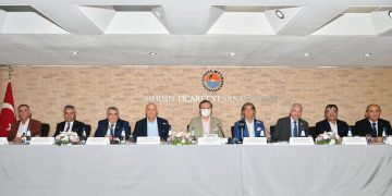 Hisarcıklıoğlu, Mersin il/ilçe Oda/Borsa Müşterek Toplantısına Katıldı