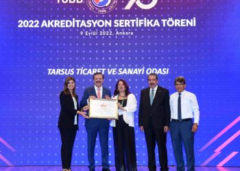 Akreditasyon Sistemini başarıyla yürüten Tarsus TSO sertifikasını aldı