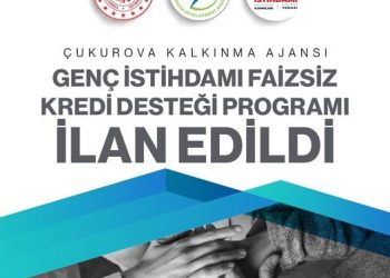 ÇUKUROVA KALKINMA AJANSI TARAFINDAN FAİZSİZ KREDİ DESTEĞİ PROGRAMI İLAN EDİLDİ.