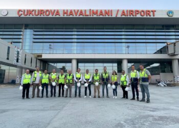 Tarsus TSO Yönetimi Çukurova Havalimanını ziyaret etti