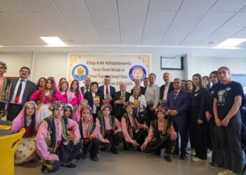 TOBB Mesleki ve Teknik Anadolu Lisesi’nin 100. Yıl Atatürk Kütüphanesi açıldı.