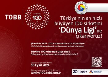 TOBB Öncülüğünde, TEPAV ve TOBB ETÜ İşbirliğinde Türkiye’nin en Hızlı Büyüyen 100 Şirketi Seçilecek