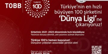 TOBB Öncülüğünde, TEPAV ve TOBB ETÜ İşbirliğinde Türkiye’nin en Hızlı Büyüyen 100 Şirketi Seçilecek